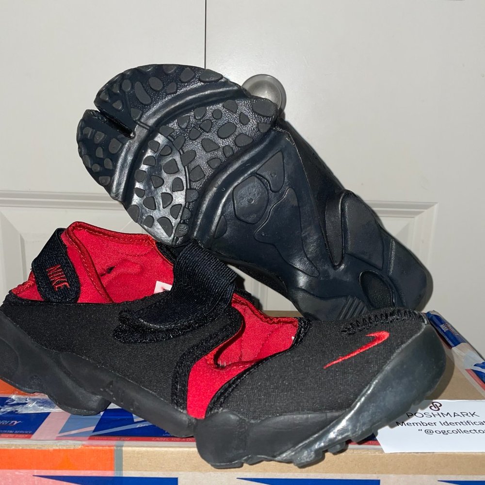 RARE AUTHENTIC Original 1996 Air Rift in Black/Samba Men's size 8